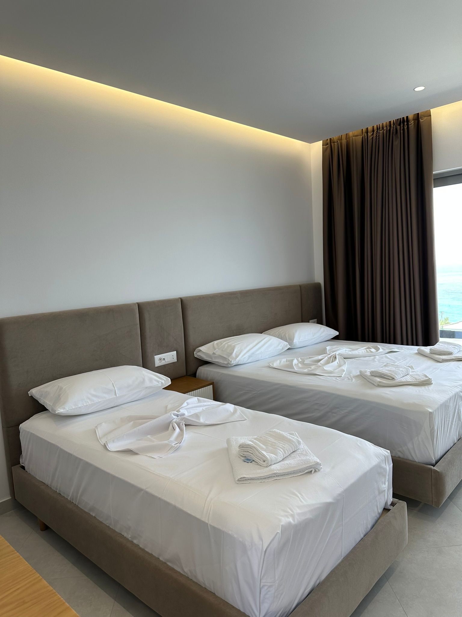 Deluxe bedroom interior